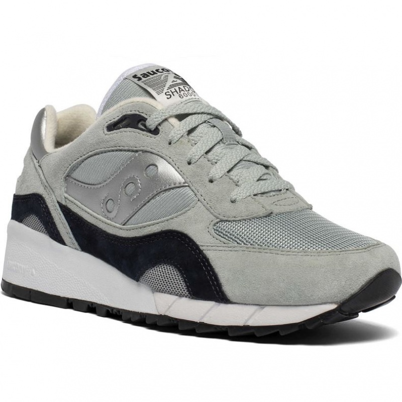 Saucony Shadow 6000 Men's Sneakers Grey / Silver | KSA DIKAE