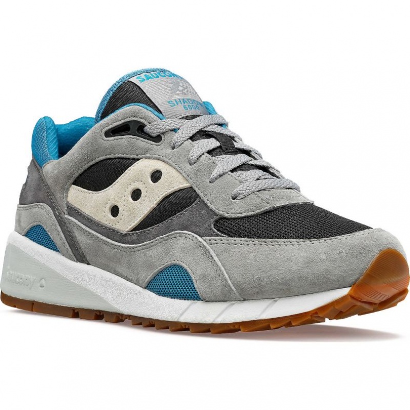 Saucony Shadow 6000 Men's Sneakers Grey / Black | Jeddah VMRXK