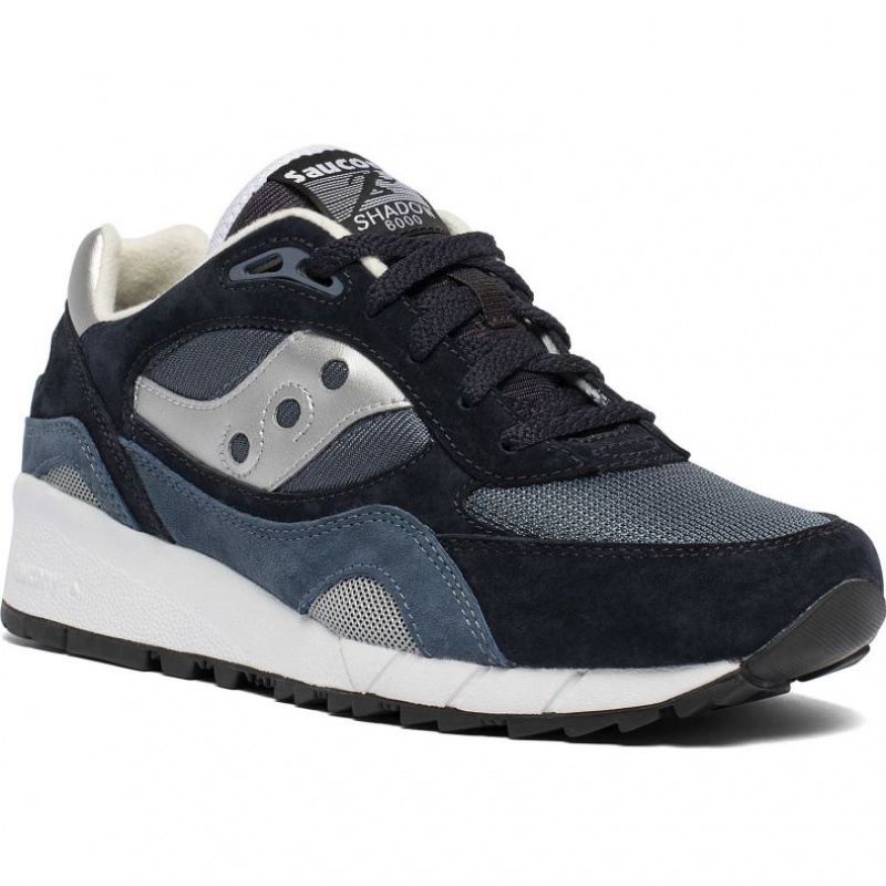 Saucony Shadow 6000 Men's Sneakers Navy / Silver | Riyadh DIOHN