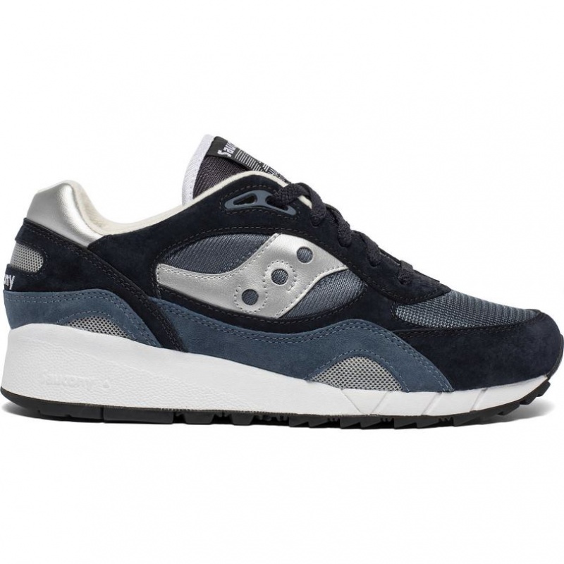 Saucony Shadow 6000 Men\'s Sneakers Navy / Silver | Riyadh DIOHN