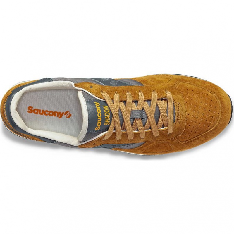 Saucony Shadow Original Premium Men's Sneakers Brown / Grey | KSA ILYQE