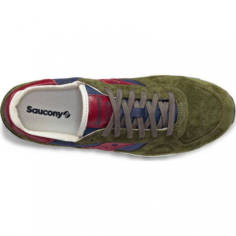 Saucony Shadow Original Premium Men's Sneakers Olive | Riyadh DVXJK