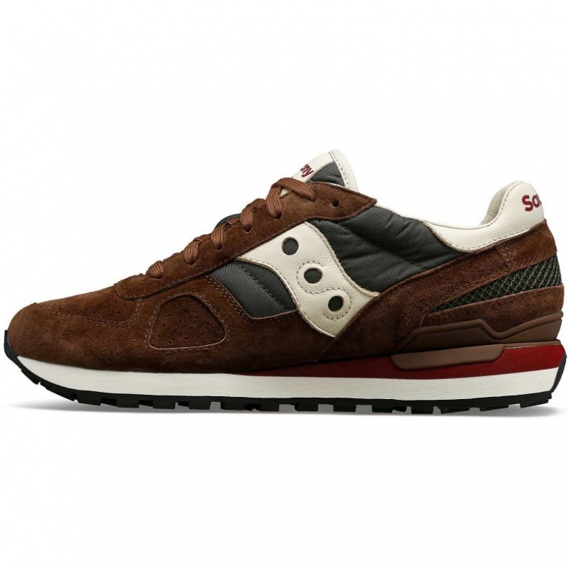 Saucony Shadow Original Premium Men's Sneakers Brown | Jeddah FOIUV