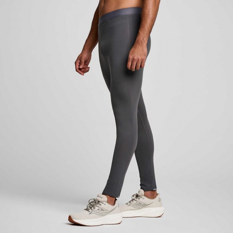 Saucony Solstice Men's Tight Grey | Riyadh WBCEY