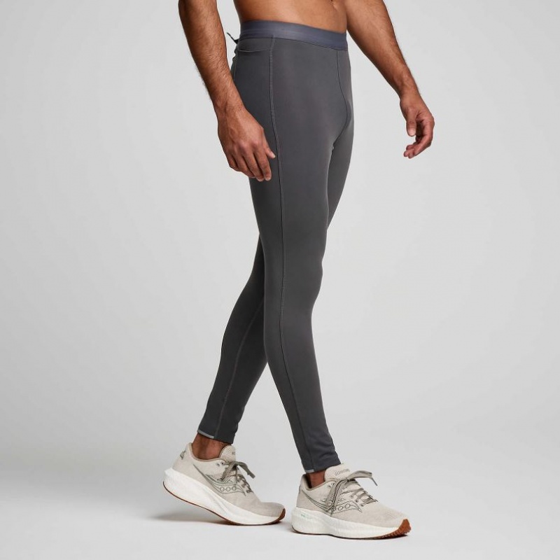 Saucony Solstice Men's Tight Grey | Riyadh WBCEY