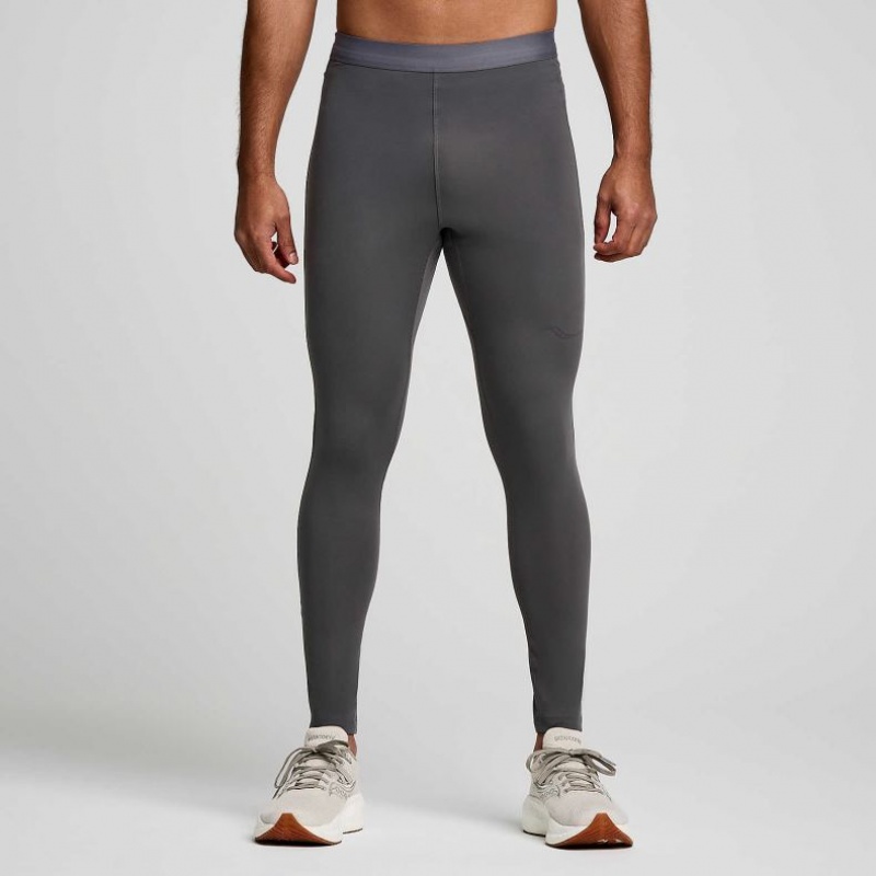 Saucony Solstice Men\'s Tight Grey | Riyadh WBCEY