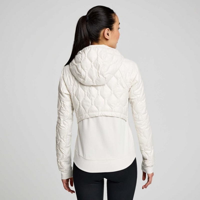 Saucony Solstice Oysterpuff Women's Jacket White | Jeddah AFCUW