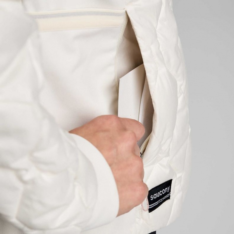 Saucony Solstice Oysterpuff Women's Jacket White | Jeddah AFCUW