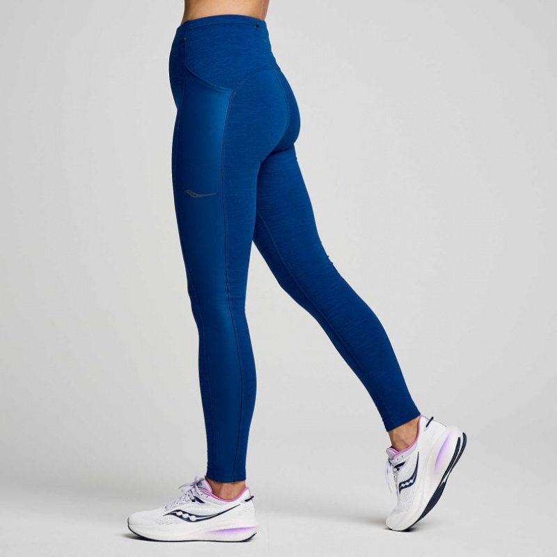 Saucony Solstice Women's Tight Indigo | Jeddah EOSCZ