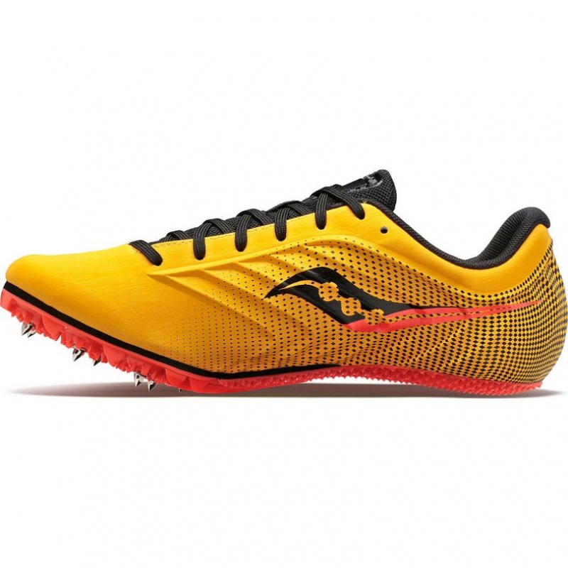 Saucony Spitfire 5 Men's Spikes Yellow | Jeddah UVOTB