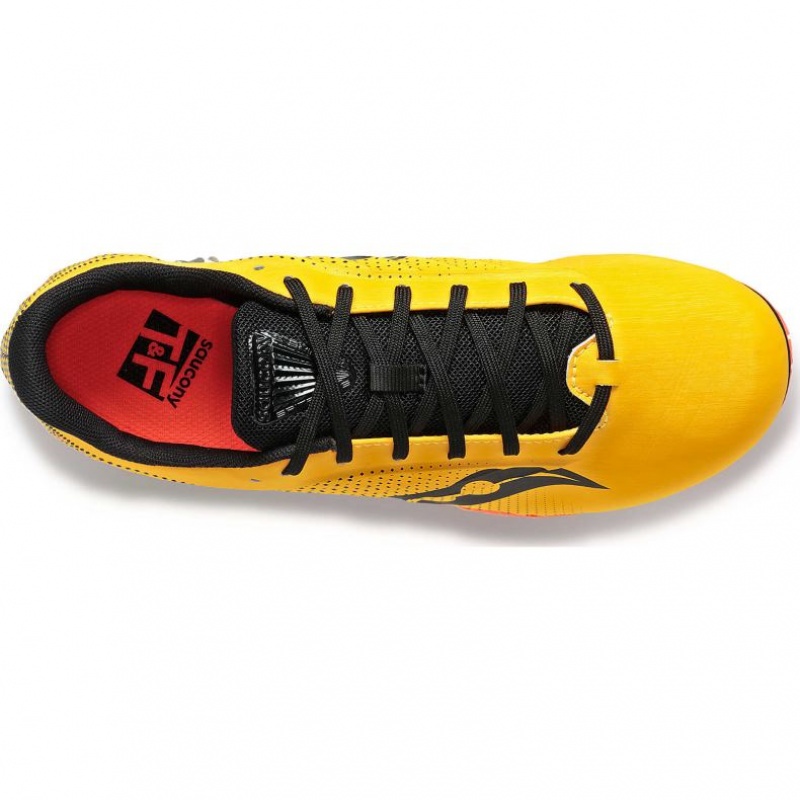 Saucony Spitfire 5 Men's Spikes Yellow | Jeddah UVOTB