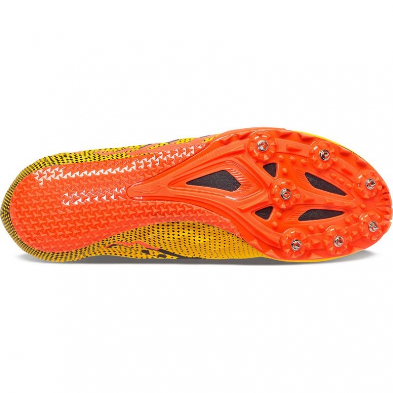 Saucony Spitfire 5 Women's Spikes Yellow | KSA XVUNY