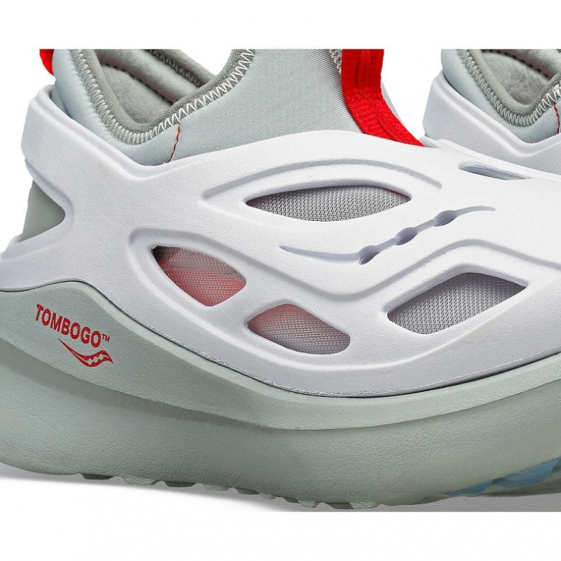 Saucony TOMBOGO™ x Butterfly Men's Sneakers White / Mint | KSA ZKUCJ