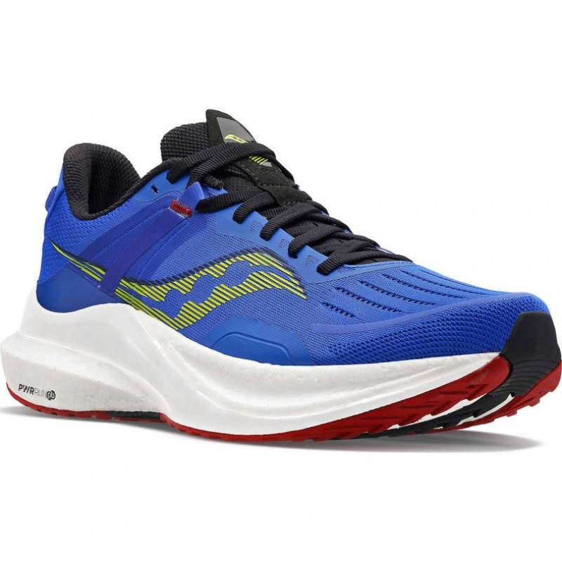 Saucony Tempus Men's Running Shoes Blue | Jeddah XJRQC