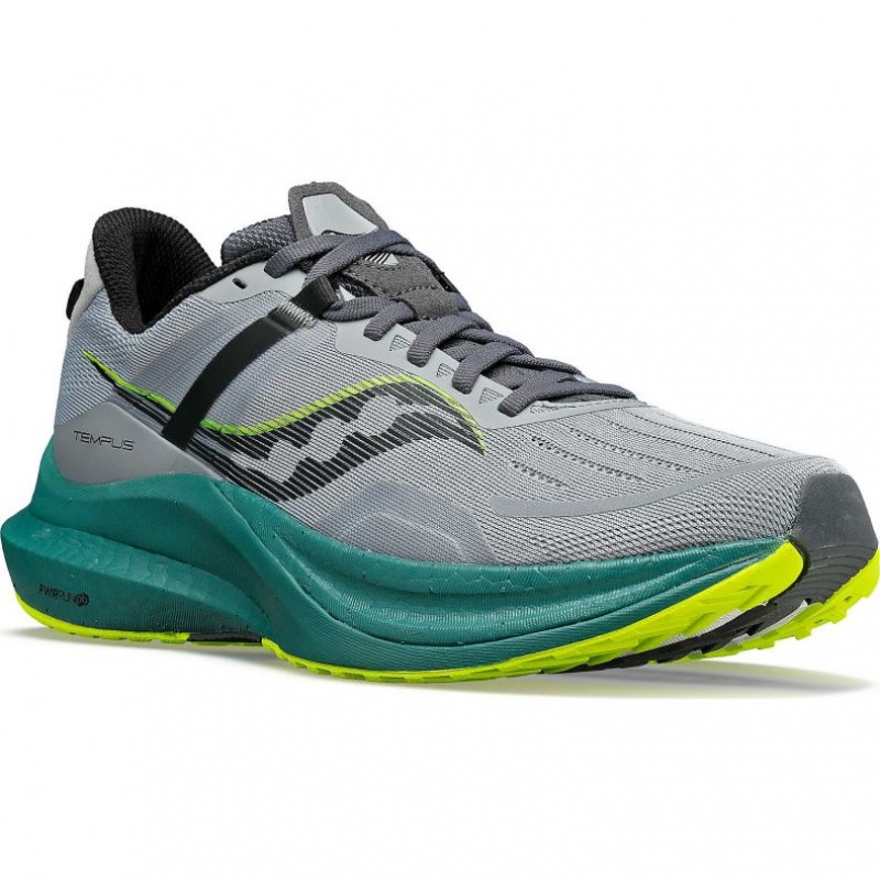 Saucony Tempus Men's Running Shoes Grey | Riyadh SUZYG