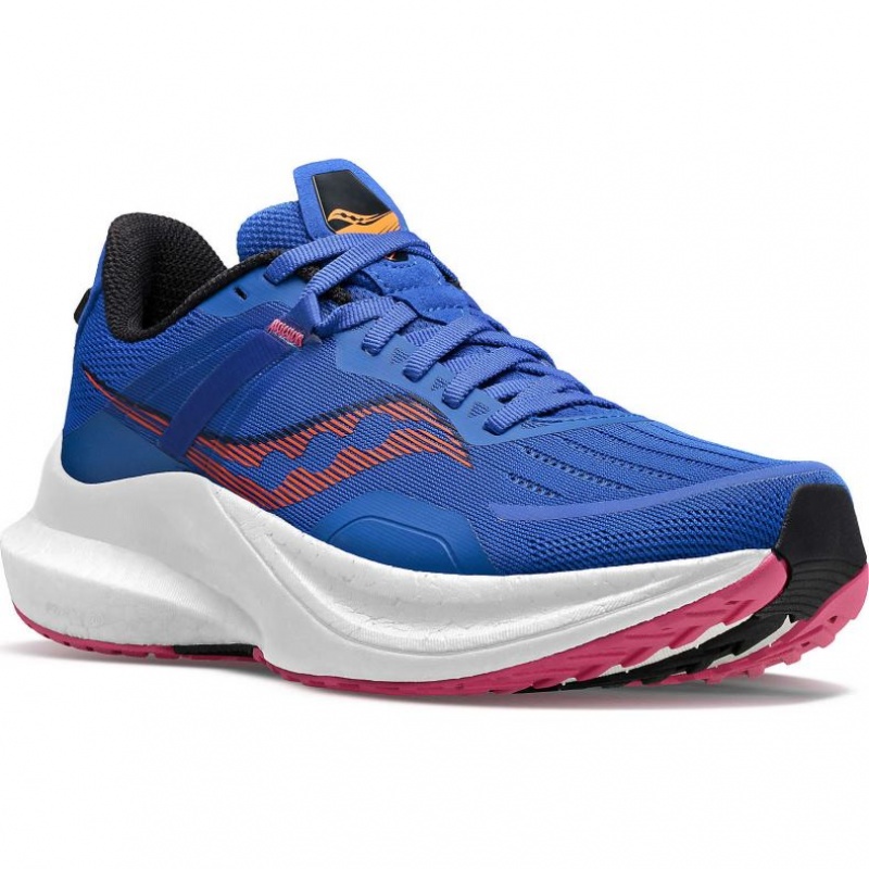 Saucony Tempus Women's Running Shoes Blue | Riyadh VCZNO