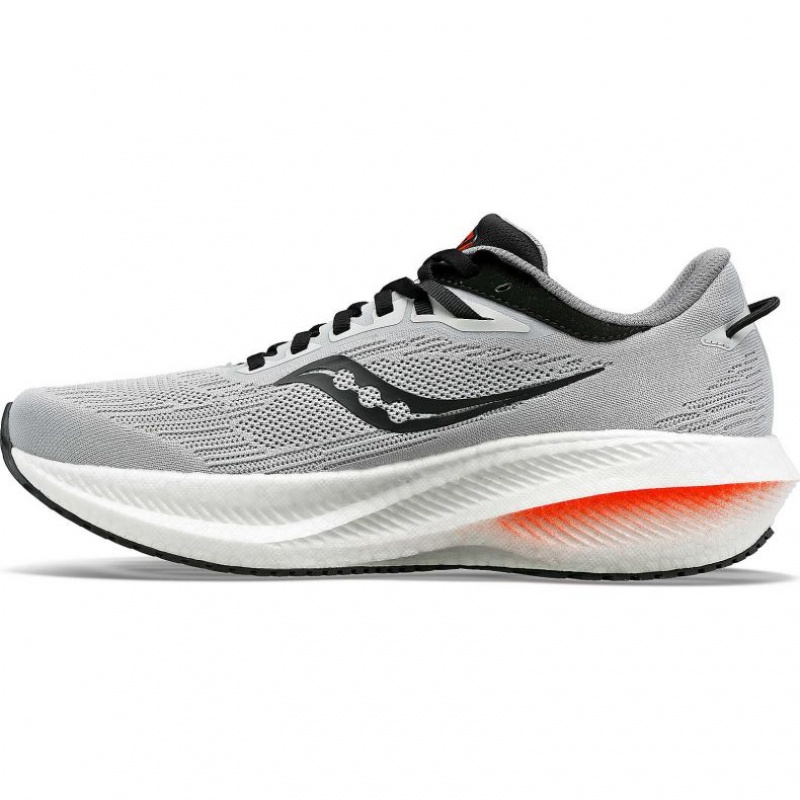 Saucony Triumph 21 Men's Running Shoes Grey | Riyadh TDHFP