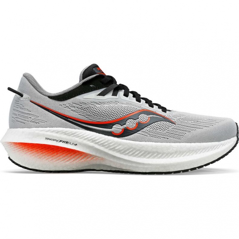 Saucony Triumph 21 Men\'s Running Shoes Grey | Riyadh TDHFP