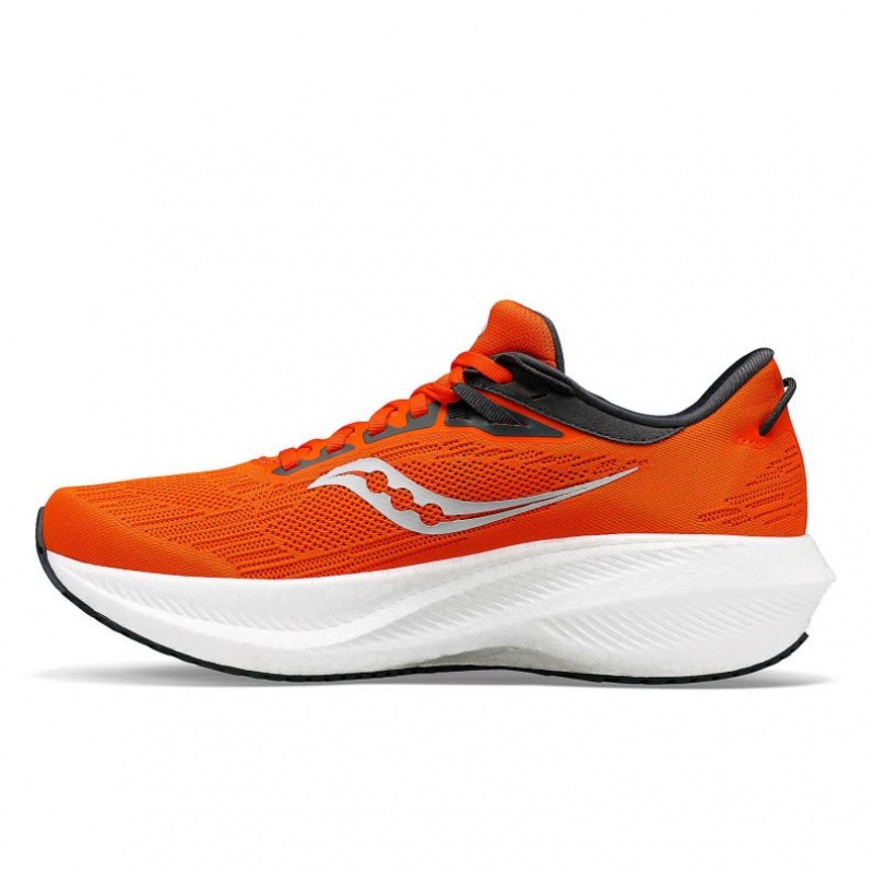 Saucony Triumph 21 Men's Running Shoes Orange | Riyadh DMFUP