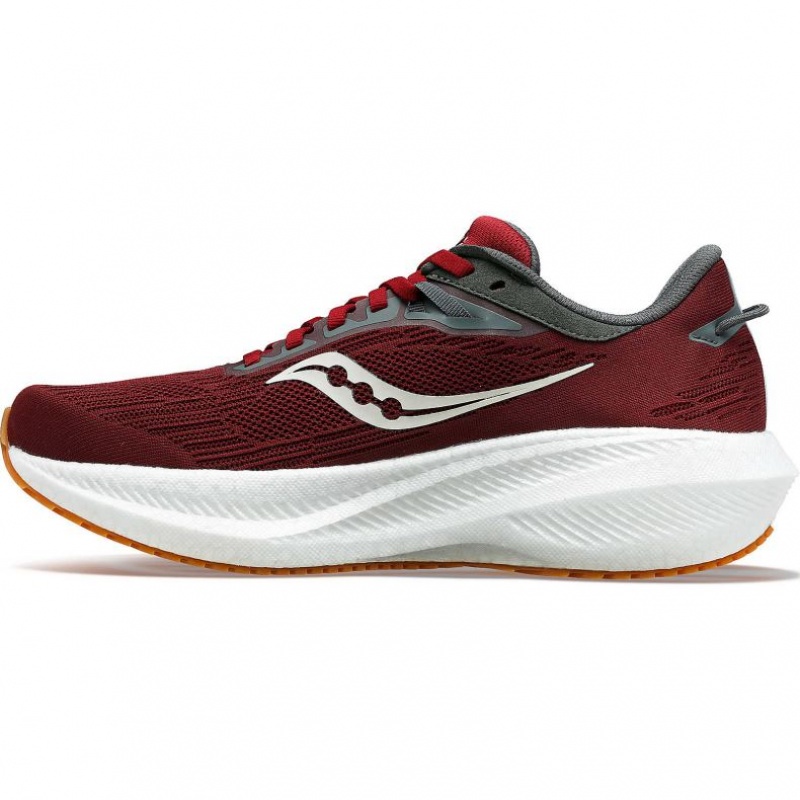 Saucony Triumph 21 Men's Running Shoes Red | KSA XHZJC