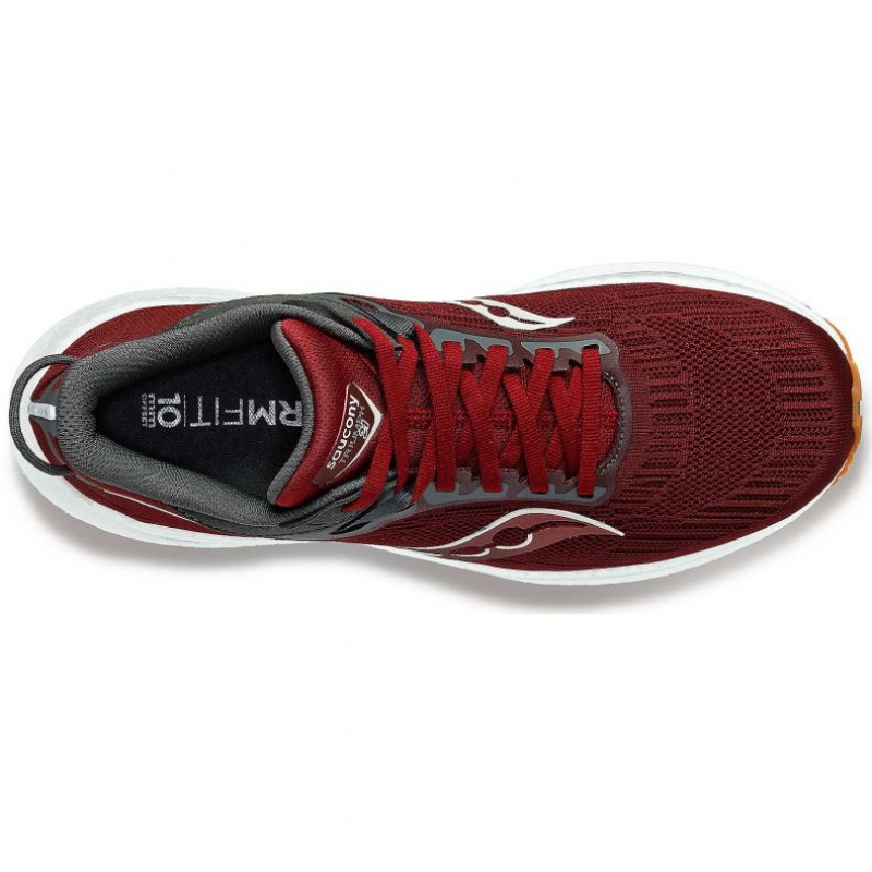 Saucony Triumph 21 Men's Running Shoes Red | KSA XHZJC