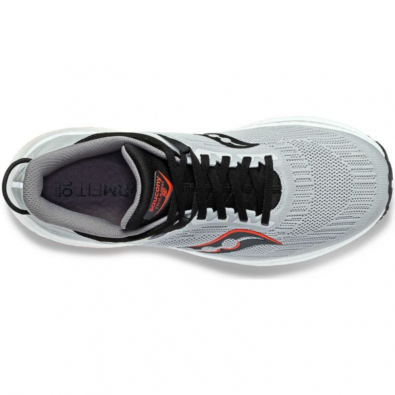 Saucony Triumph 21 Men's Wide Running Shoes Grey | Riyadh FITUV