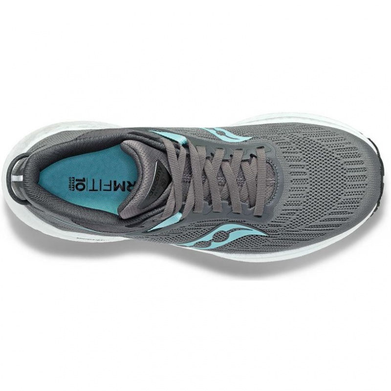 Saucony Triumph 21 Women's Running Shoes Grey | Jeddah UKBZQ