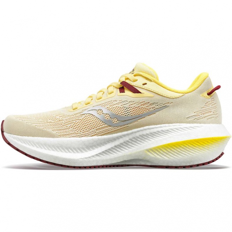 Saucony Triumph 21 Women's Running Shoes Yellow | KSA PKNSI