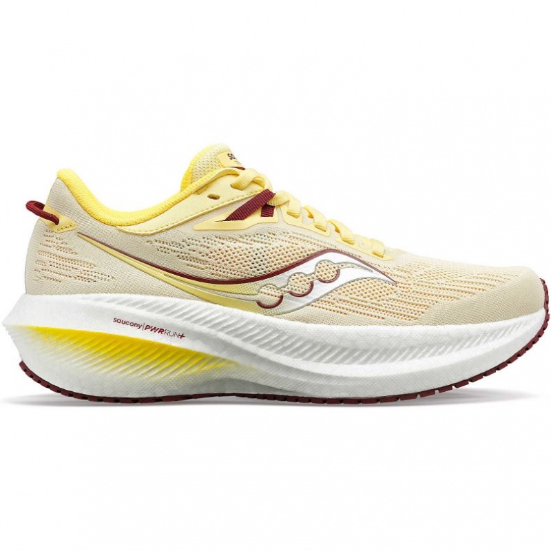 Saucony Triumph 21 Women\'s Running Shoes Yellow | KSA PKNSI