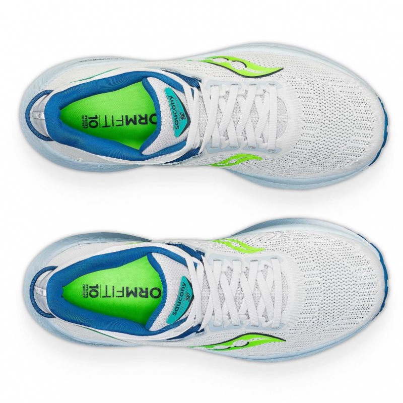 Saucony Triumph 21 Women's Running Shoes White | Riyadh AHTQK