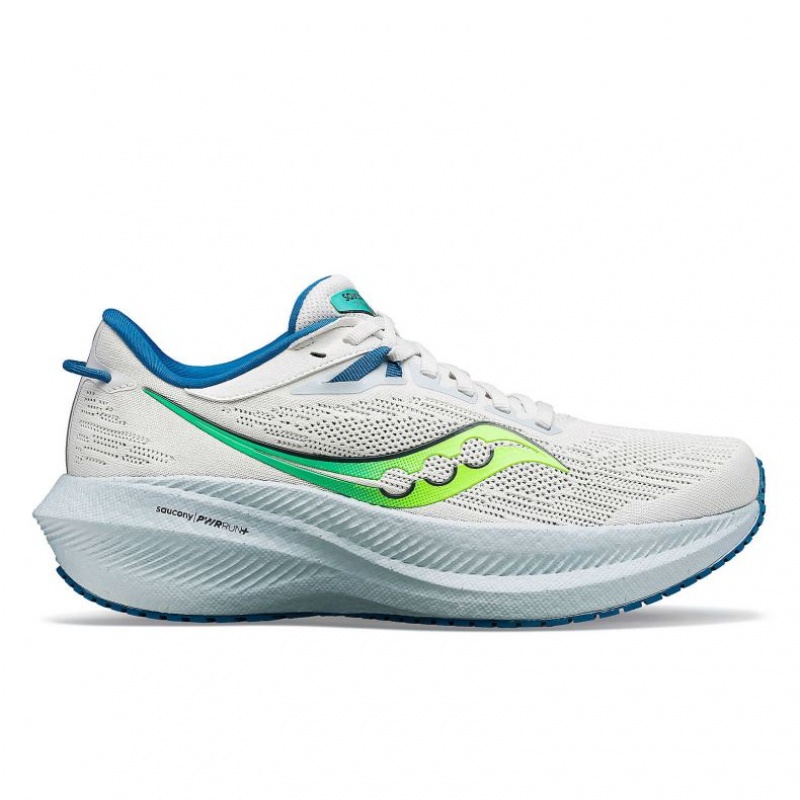 Saucony Triumph 21 Women\'s Running Shoes White | Riyadh AHTQK