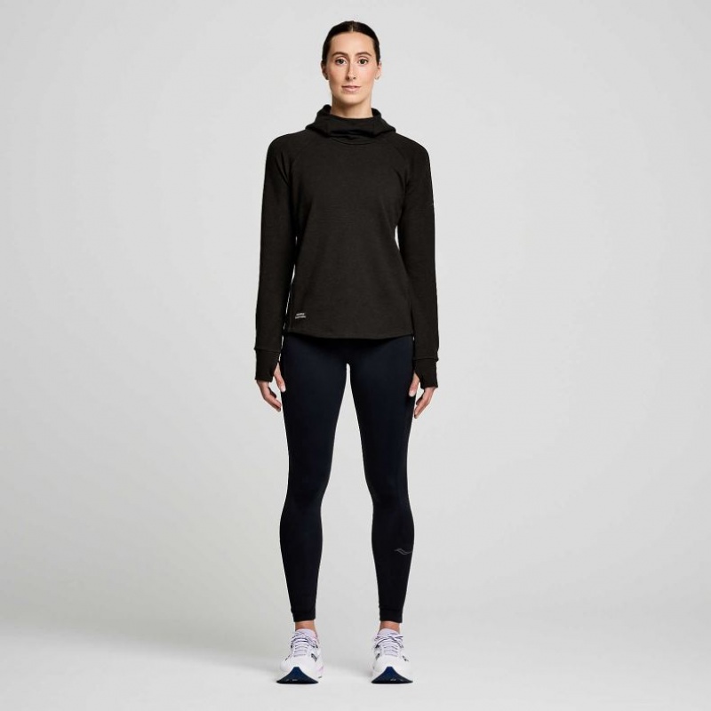 Saucony Triumph Tunic Women's Hoodie Black | Riyadh XICZU