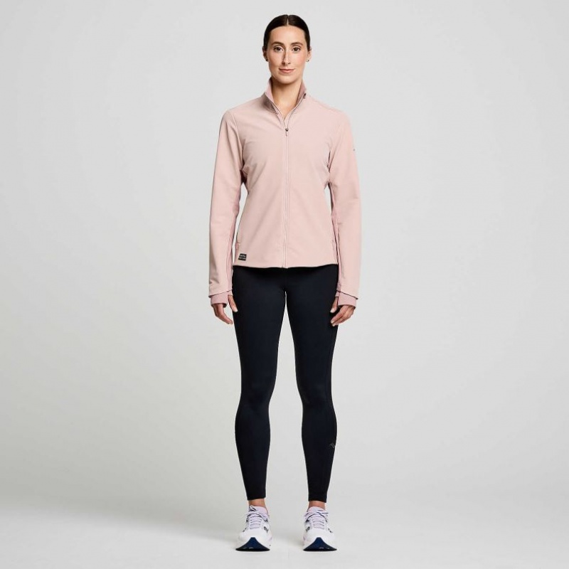 Saucony Triumph Women's Jacket Pink | Riyadh HQJKV