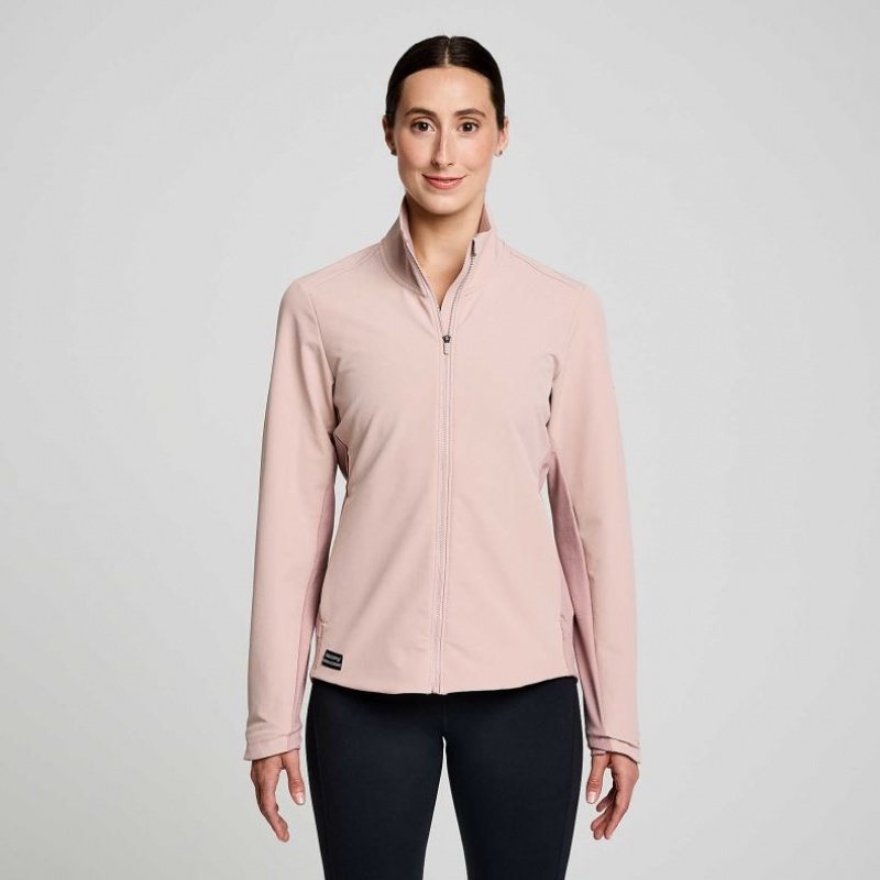 Saucony Triumph Women\'s Jacket Pink | Riyadh HQJKV