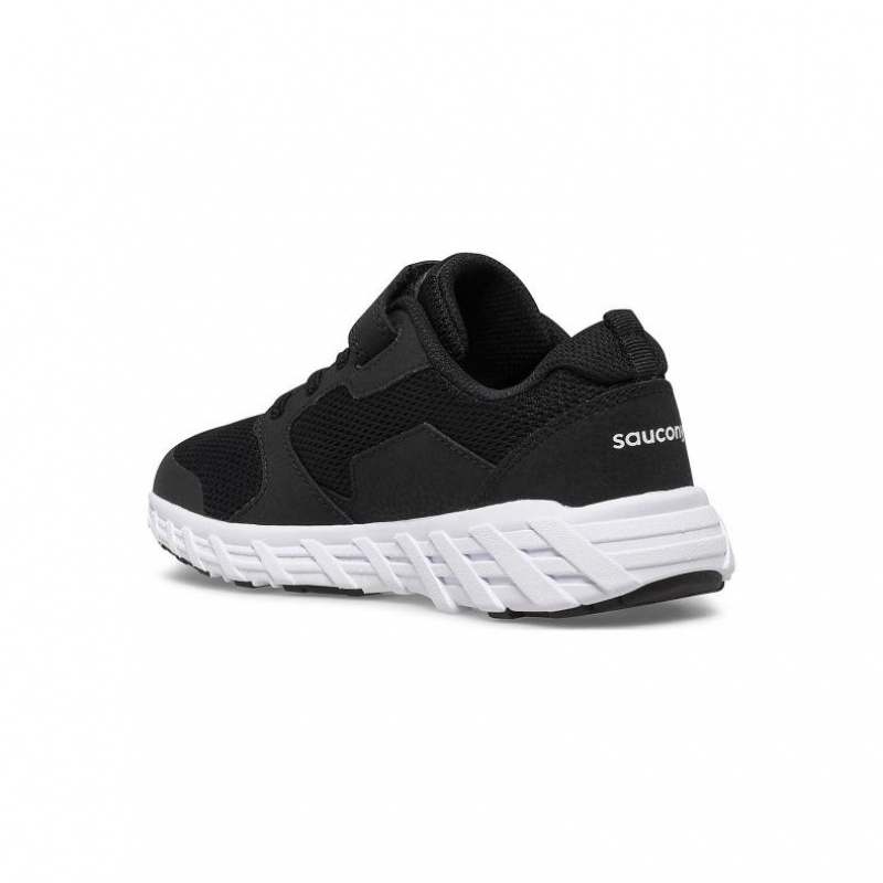 Saucony Wind 2.0 A/C Big Kids' Sneakers Black | Jeddah FCPQX