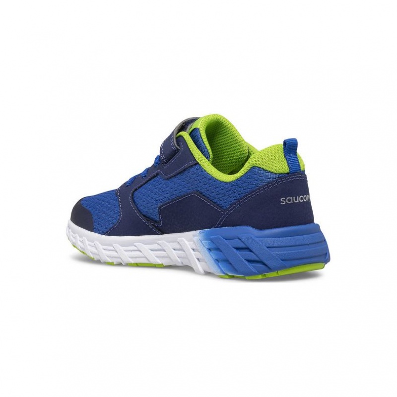 Saucony Wind 2.0 A/C Big Kids' Sneakers Blue | Riyadh DLXYB