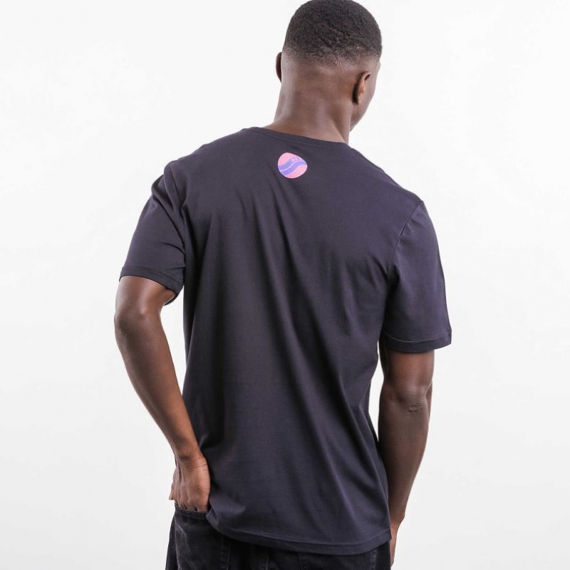 Saucony X Frank Cooke Rested Men's T-Shirt Black | Jeddah XKJBT