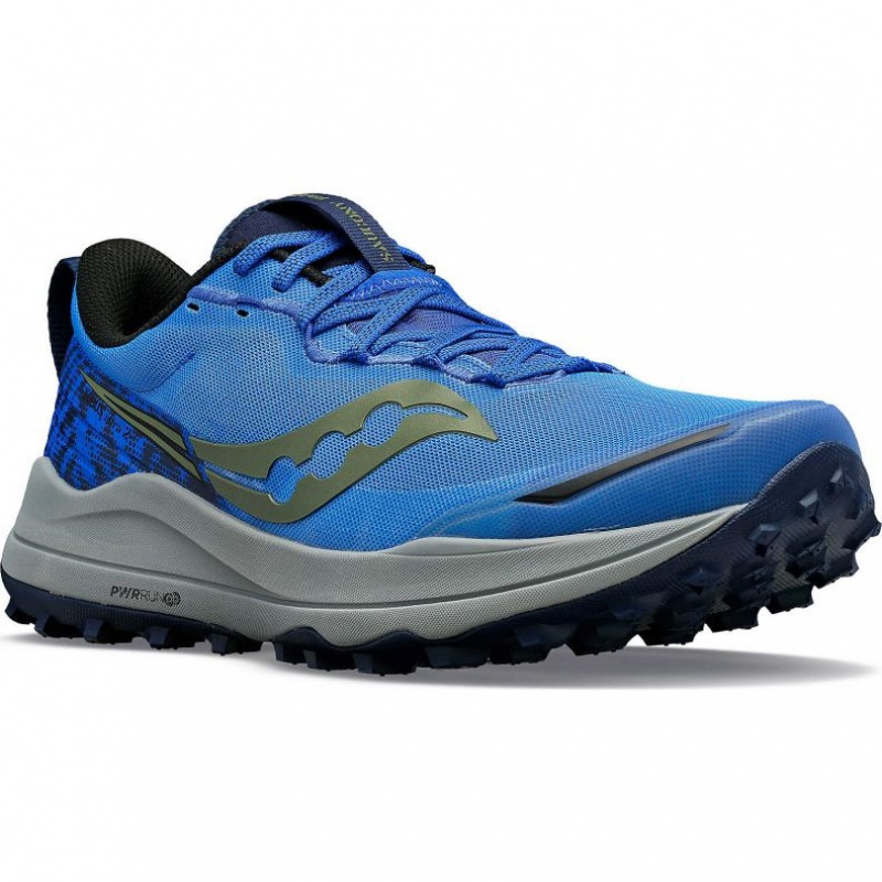 Saucony Xodus Ultra 2 Men's Trail Running Shoes Blue | Riyadh EZHUW