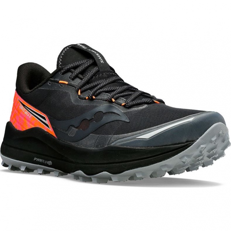 Saucony Xodus Ultra 2 Men's Trail Running Shoes Black | Riyadh UOJLG