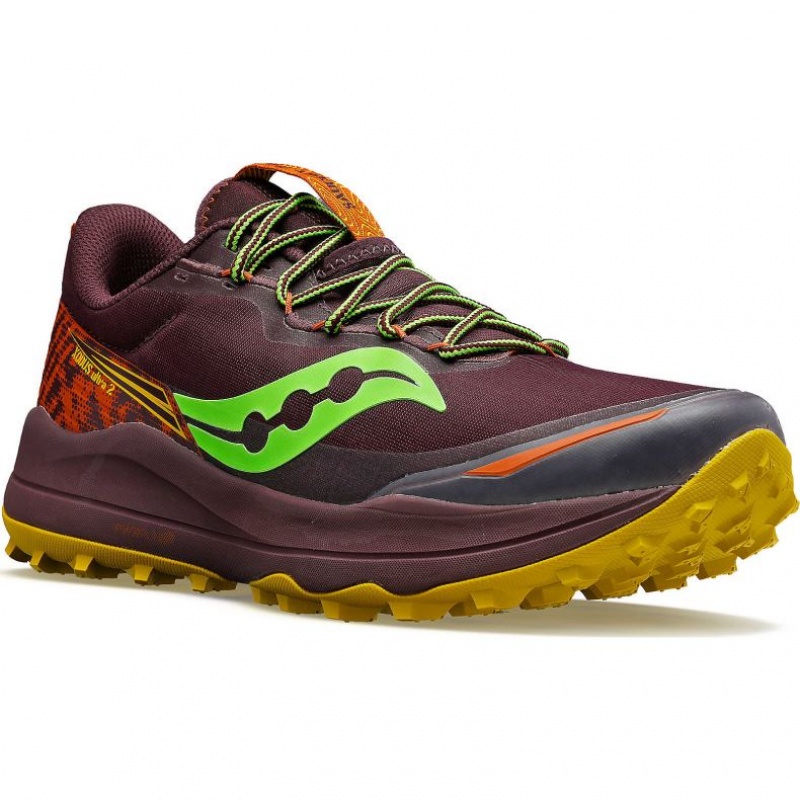 Saucony Xodus Ultra 2 Women's Trail Running Shoes Burgundy | Riyadh WFVGE